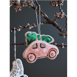 Набор елочных украшений Christmas jewels из коллекции New Year Essential, 4 шт.