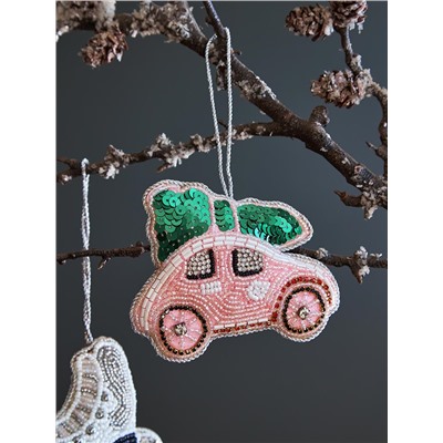 Набор елочных украшений Christmas jewels из коллекции New Year Essential, 4 шт.