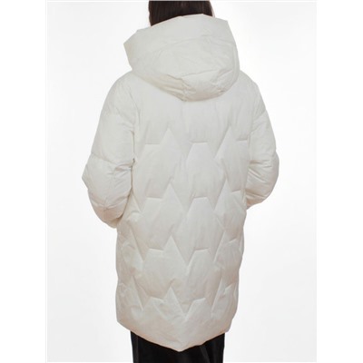 2404 WHITE Куртка зимняя женская (200 гр. холлофайбер)