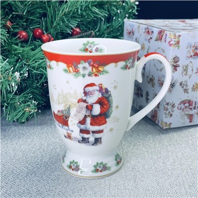 205-295 Кружка 330 мл   НОВЫЙ ГОД в под.уп.(х36)Фарфор