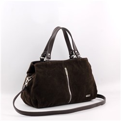 Сумка 198 эко-замша кофе ХИТ продаж