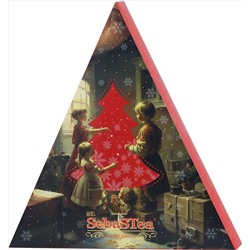 SebaSTea. Новый год. Треугольник (красный) карт.упаковка, 15 пак.