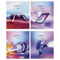 Тетрадь 48л., А5, клетка ArtSpace "Увлечения. Neon. Alphatech"
