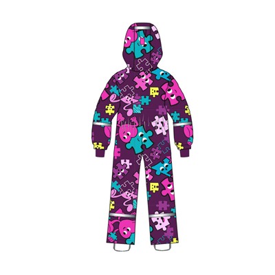 Комбинезон зимний для девочки