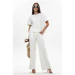 Брюки женские 25-481L3-46 молочный