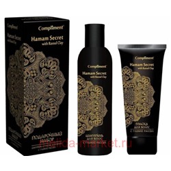 Compliment Подарочный набор Hamam Secret Шампунь для волос 250 мл+Маска для волос 200мл №129