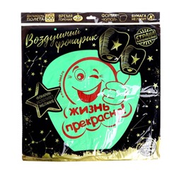 Фонарик желаний «Жизнь прекрасна!», смайлик