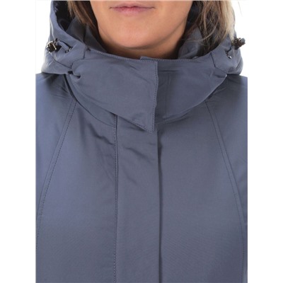 M2007 GRAY/LT. BLUE Пальто зимнее женское MARIA