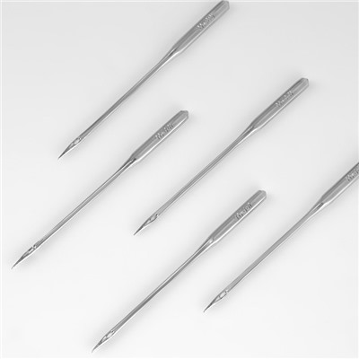 Иглы для бытовых швейных машин, для джинсовых тканей, №100/16, 5 шт.