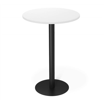 Стол барный SHT-TU43/H110/TT55 70 МДФ/АБС-пластик
                        чёрный муар / белый