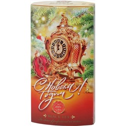 HYLEYS. Новый год. Овал Часы 50 гр. карт.упаковка