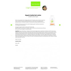 Krauterhaus Sanct Bernhardt Biological Herbal Hair Tonic, 500 мл