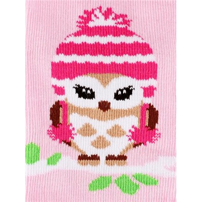 Носки детские, Omsa, 21P64 совы оптом