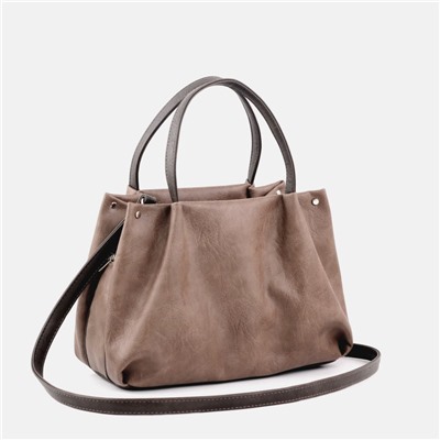 Сумка 164 македония какао+шоколад ХИТ продаж