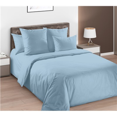 Ткань перкаль Гладкокрашеный / Индиго (компаньон 220 см)