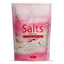 Dr.Sea соль мертвого моря с лепестками роз 500г N 1