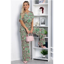 Костюм Аксиома успеха (зелено-розовый) К15337-5М