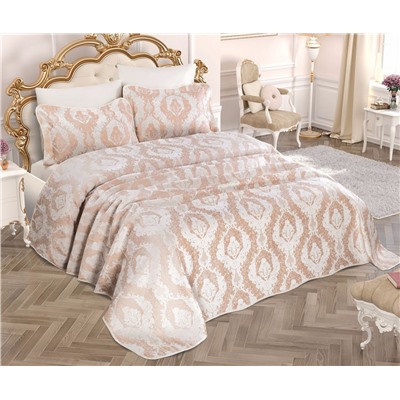Жаккардовое Покрывало 240x260 см с 2-мя Наволочками 60x80 см Delux Seri - My Bed