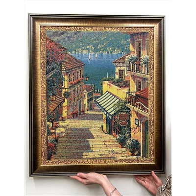 Пейман Деревенька Белладжио Картина 61х72 см 8434