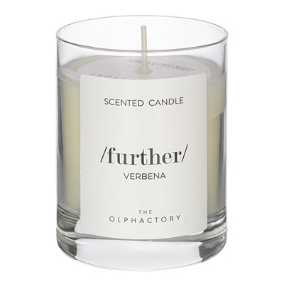 Свеча ароматическая The Olphactory, Further, Verbena (новая), 40 ч