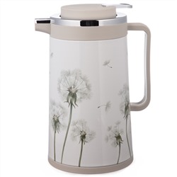 ТЕРМОС СО СТЕКЛЯННОЙ КОЛБОЙ, 950 МЛ, КРЫШКА С КЛАПАНОМ, СЕРИЯ "DANDELION"