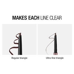 Карандаш для бровей O.TWO.O Fine Triangle Eyebrow Pencil № 3 Blonde 0.2 g