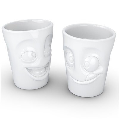 Набор кружек Joking & Tasty, 350 мл, белый, 2 шт.