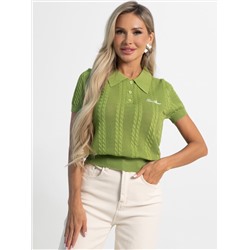 Поло Важный момент (зеленое яблоко) Б15373-7М