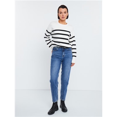 Джинсы mom fit