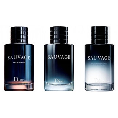 Парфюмированный набор Christian Dior Sauvage 3x30 ml