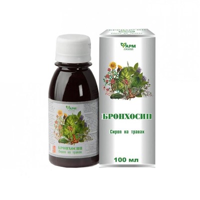 Бронхосироп на травах, БАД, 100 мл