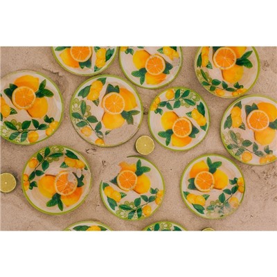 Тарелка Доляна «Дольче», d=18 см, стекло