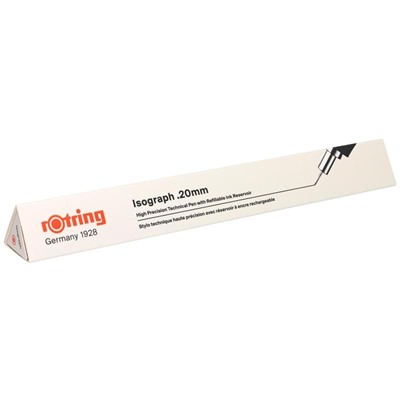 Изограф Rotring 0.2 мм, пластик. корпус