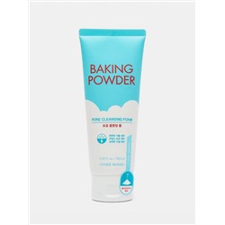 Пенка для умывания тройного действия, Baking Powder Pore Cleansing Foam, ETUDE HOUSE, 160 г