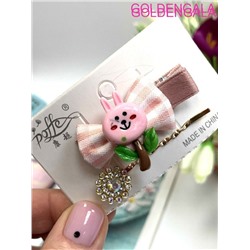 Набор зажимов для волос 2 шт 5 см УТ11 тип 7