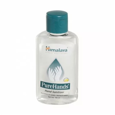 Антисептик для рук (100 мл), Hand Sanitizer, произв. Himalaya