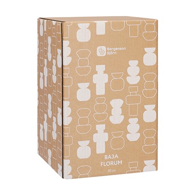 Ваза Florum, 30 см, изумрудная