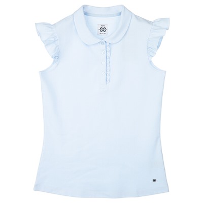 Футболка-поло для девочки