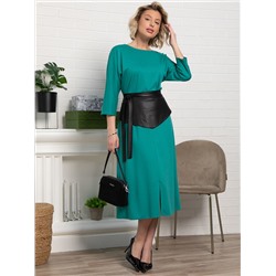 Платье Эмилия (зеленое море) П15388-18М