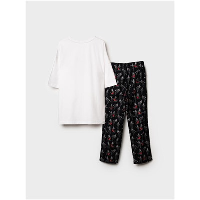 Комплект мужской: футболка, брюки