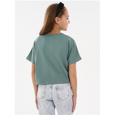 Футболка "Хаос" оливка детская