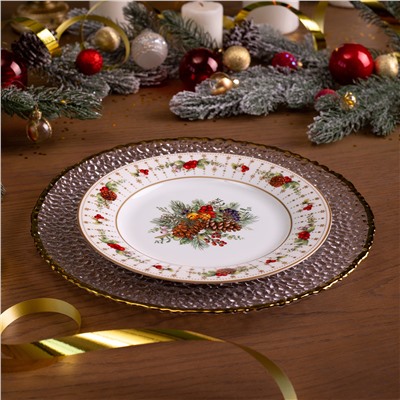 ТАРЕЛКА ЗАКУСОЧНАЯ LEFARD "CELEBRATION" 20,5 СМ (КОР=18ШТ.)