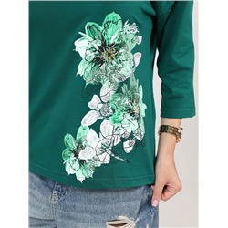 Футболка Мимулус зелёный ИвК