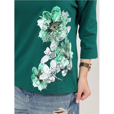 Футболка Мимулус зелёный ИвК