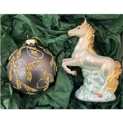 Подарочный набор "Белогривая лошадка на облачке №2"