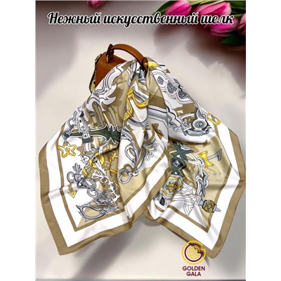 Платок шелковый Люкс "Миледи" Арт 2427/46