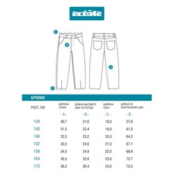 Брюки джинсовые (утепленные) детские для мальчиков Rinner