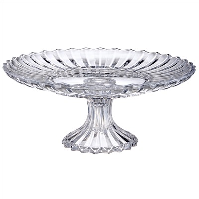 БЛЮДО СЕРВИРОВОЧНОЕ НА НОЖКЕ "BRILLIANCE" КРУГЛОЕ, 29,5*13,5 СМ