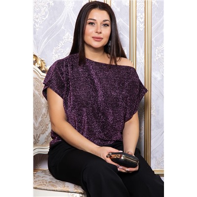 Блуза Бри (пурпурная) Б14730-35М