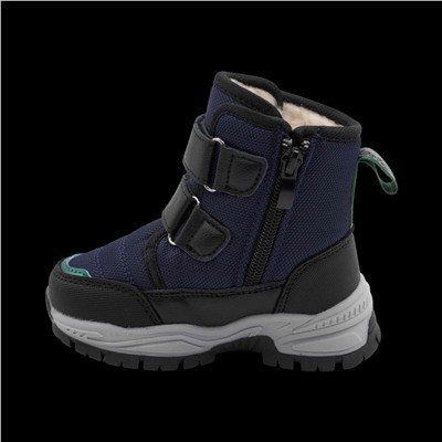 Ботинки мембранные на меху С7719-1 синие